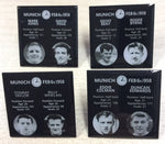 The Munich Memorial 4 Pin Badge Set