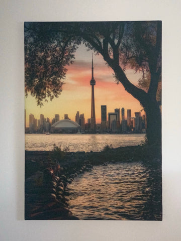 Canada Skyline Canvas