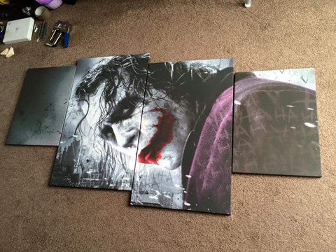 Heath Ledger Joker Canvas