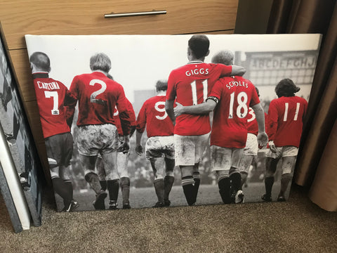 Man United Legends Canvas