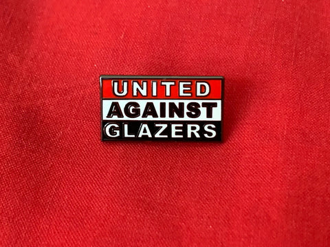 United Against Glazers MUFC Pin Badge