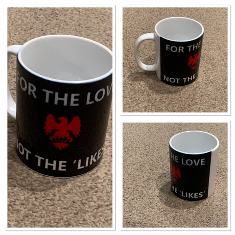 For the Love, Not the Likes MUFC Mug
